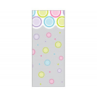 Bedrukte Zakken Stippen Artistiek 8,9x5,1x19,1cm met zijvouw (100 stuks) [G3MDE]