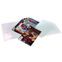 Zakken voor Stripboeken 23x31 + 4cm met beschermende sluiting (100 stuks) [COMIC8PC]