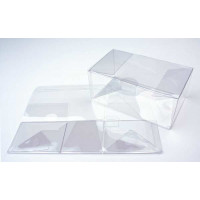 Plastiek Doosjes 10,8x4,1x10,8cm Autolock Bodem (25 stuks) [FPLB194]