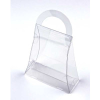 Plastiek Doosjes Handtas stijl 8,9x3,8x10,2cm Voedselveilig (25 stuks) [FS210]