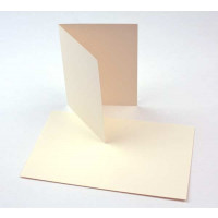 Kaarten Crême 17,8x12,4cm Mohawk Options 100% Recycled (50 stuks) [PF01A]