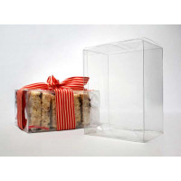 Plastiek Doosjes 11,4x7,6x14,9cm Kristalhelder met Autolock Bodem (25 stuks) [FPLB233]