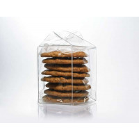 Plastiek Doosjes Draai Top 9,5x9,5x8,9cm (25 stuks) [FS238]