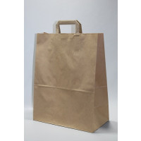 Paper Bags Brown Kraft 90 g/qm 32x11x40 cm (50 pcs) [PADB9040]