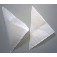 Puntzakken van Pergament Ersatz 17cm – 40 grs Vetvrij | Inhoud 100 gram (100 stuks) [PPS17]