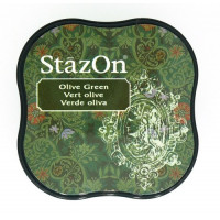 Inktkussen Stazon Midi Olive green (1 st) [SZ-MID-51]